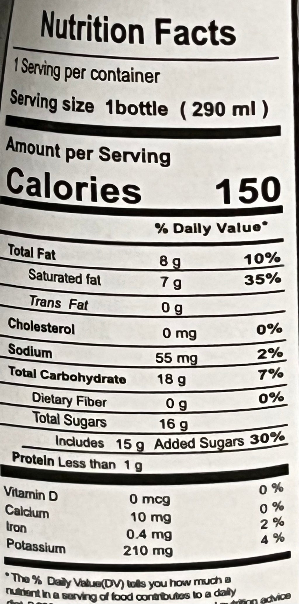 Loty Nata Banana 6/pack (290 mL)