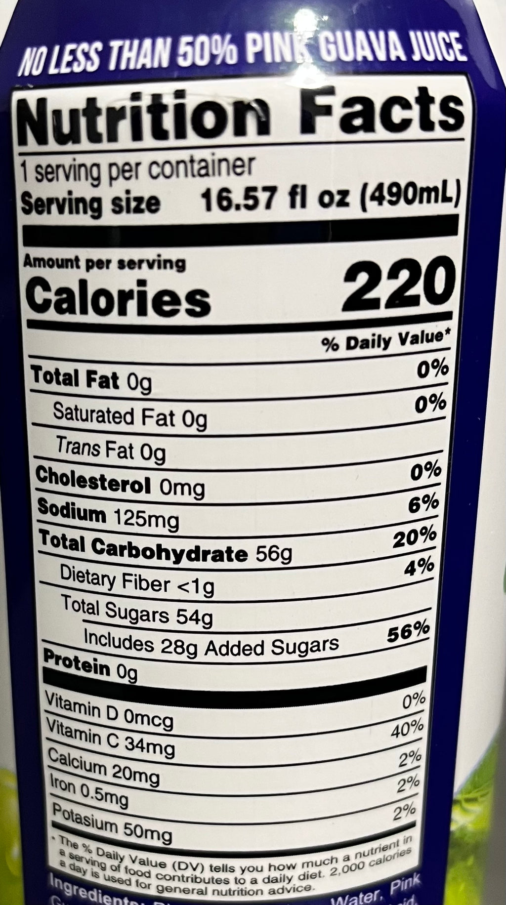 Loty PINK GUAVA juice 6/pack