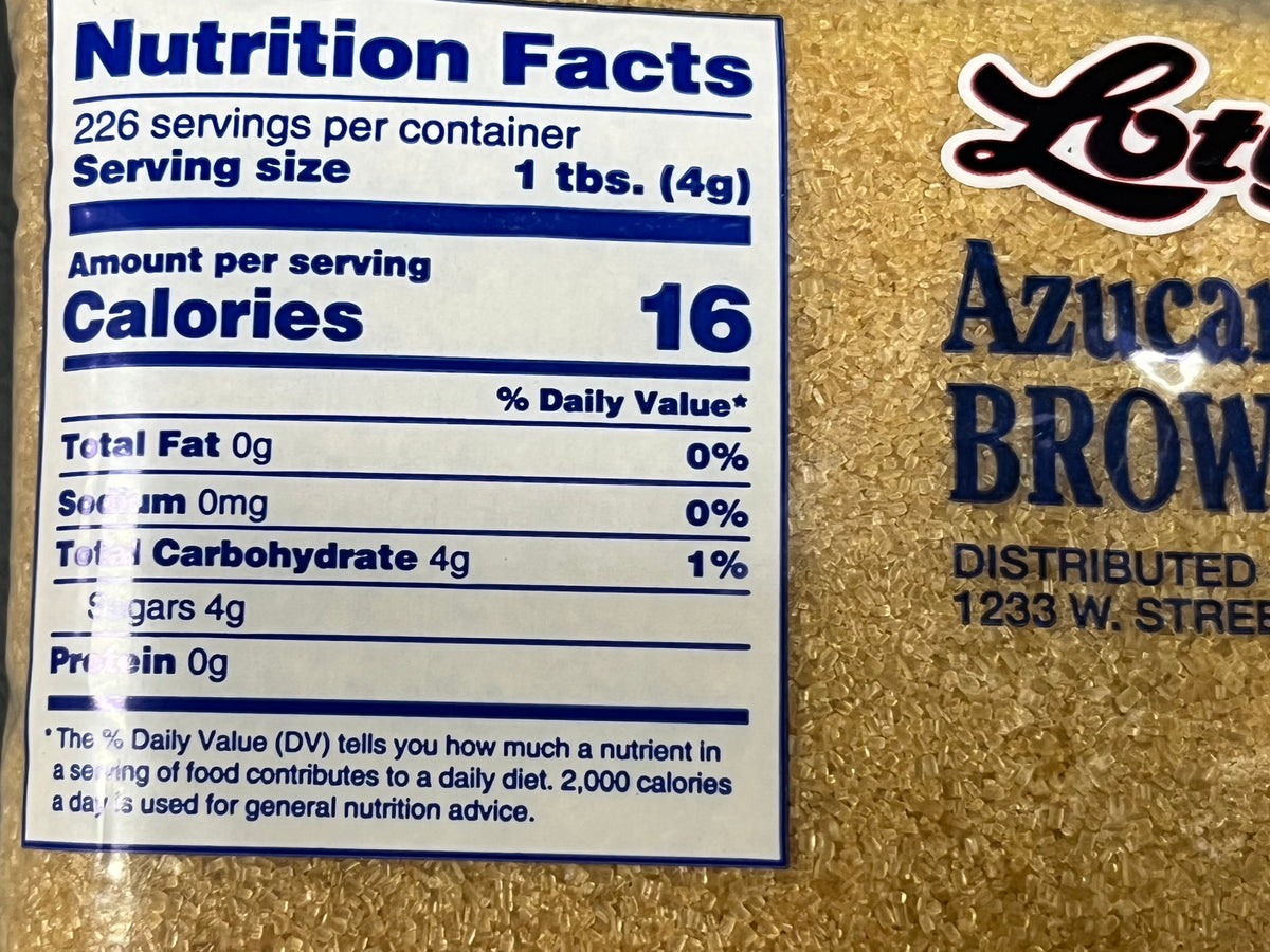LOTY® Brown Sugar (Azúcar Prieta) – 2 lbs