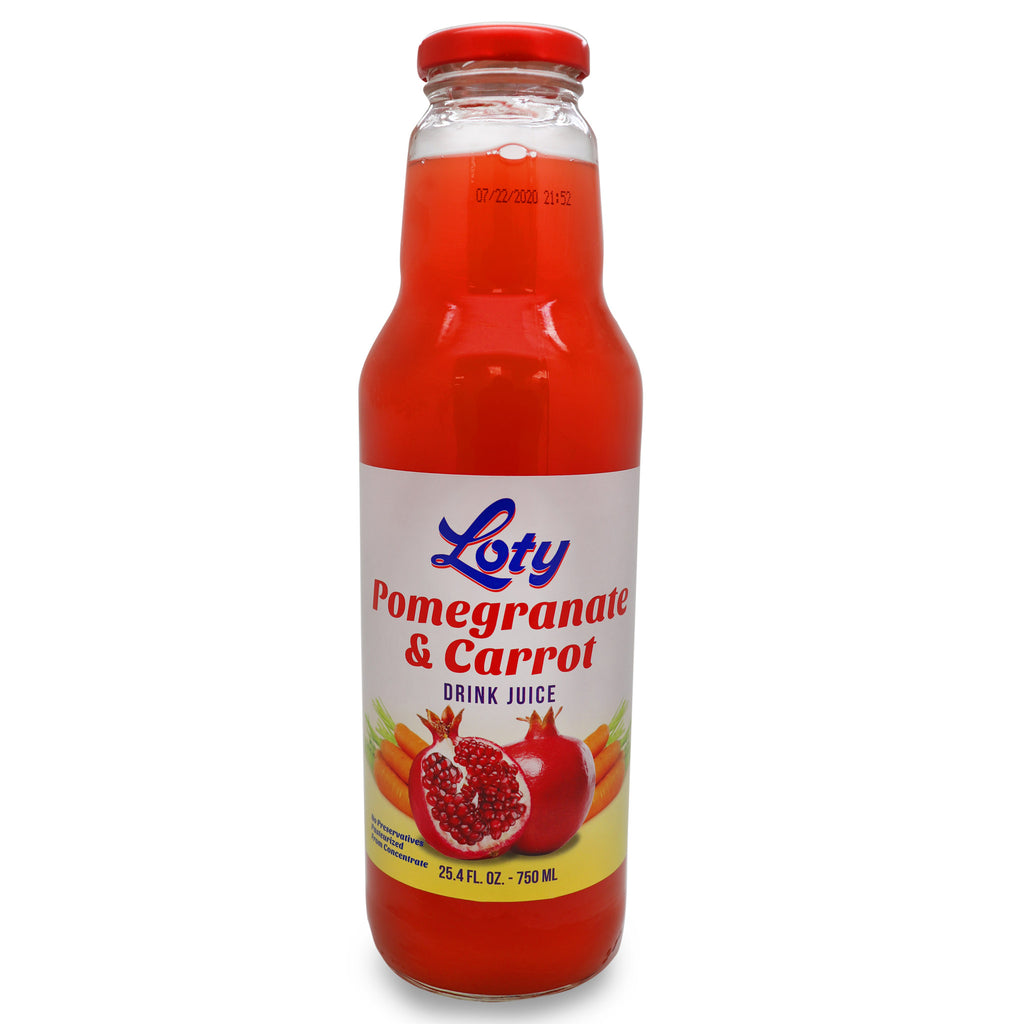 Loty Carrot Drink Juice POMEGRANATE 8/pack