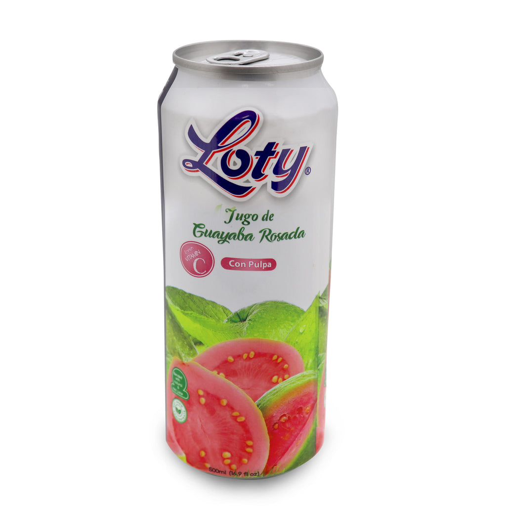 Loty PINK GUAVA juice 6/pack