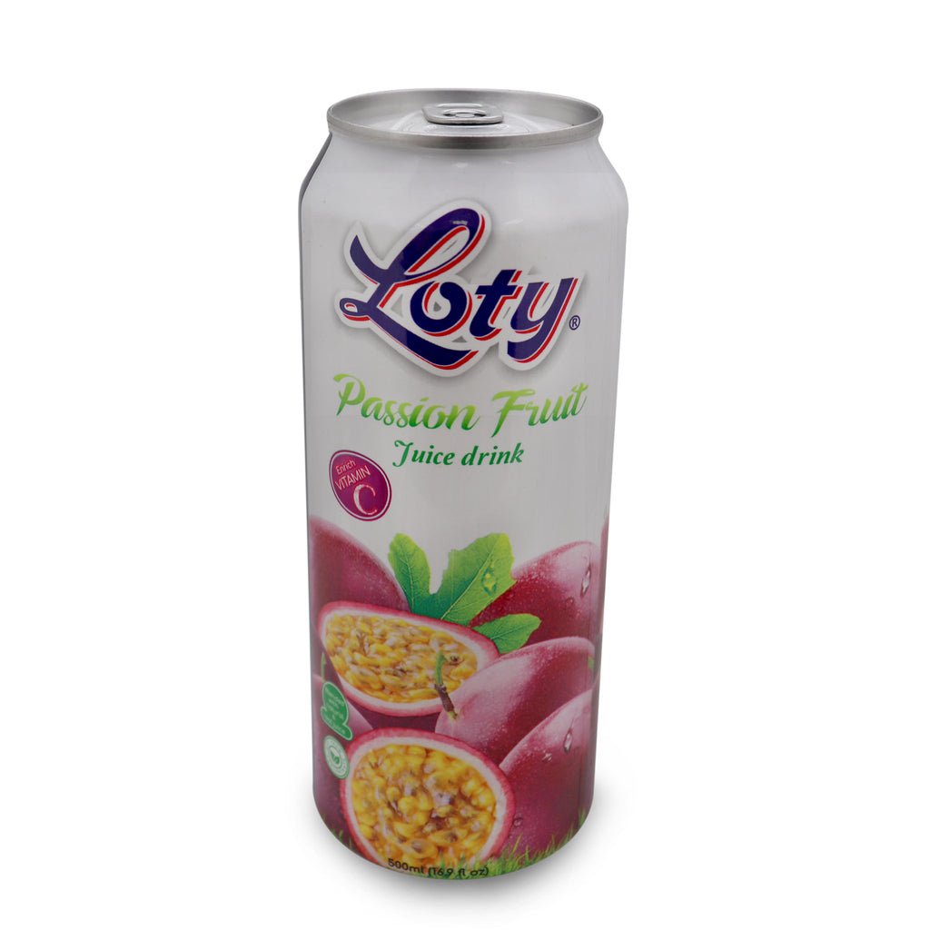 Loty PASSION FRUIT juice 6/pack