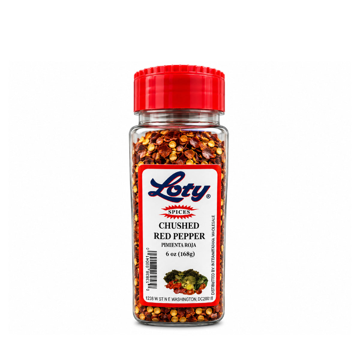 LOTY® Crushed Red Pepper (Pimienta Roja) – 6 oz