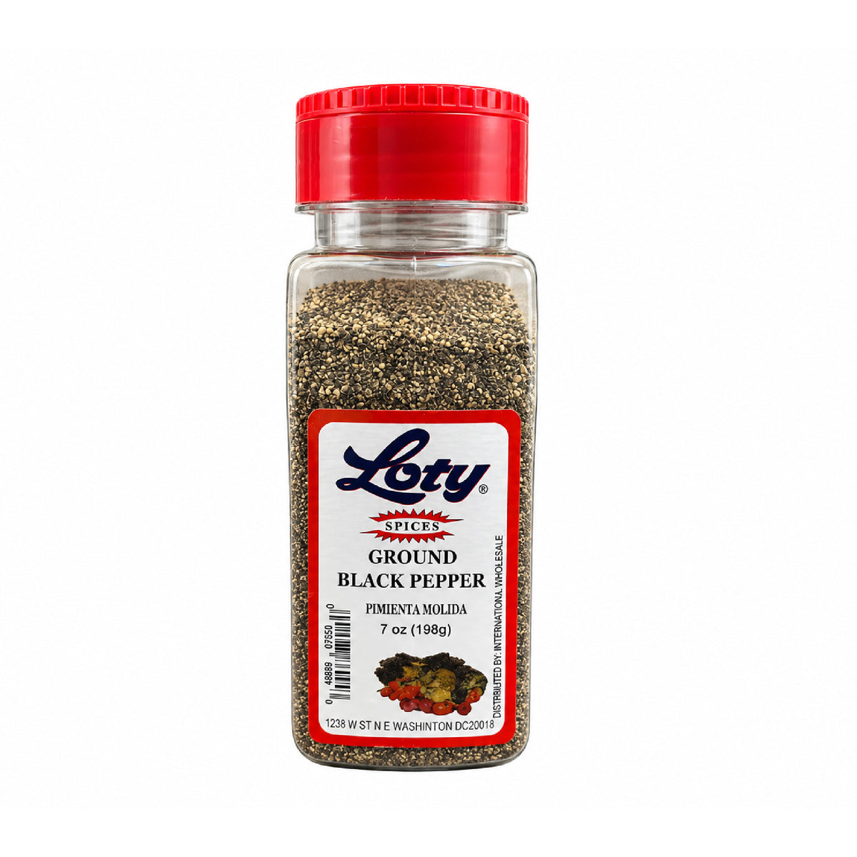 LOTY® Ground Black Pepper – 7 oz