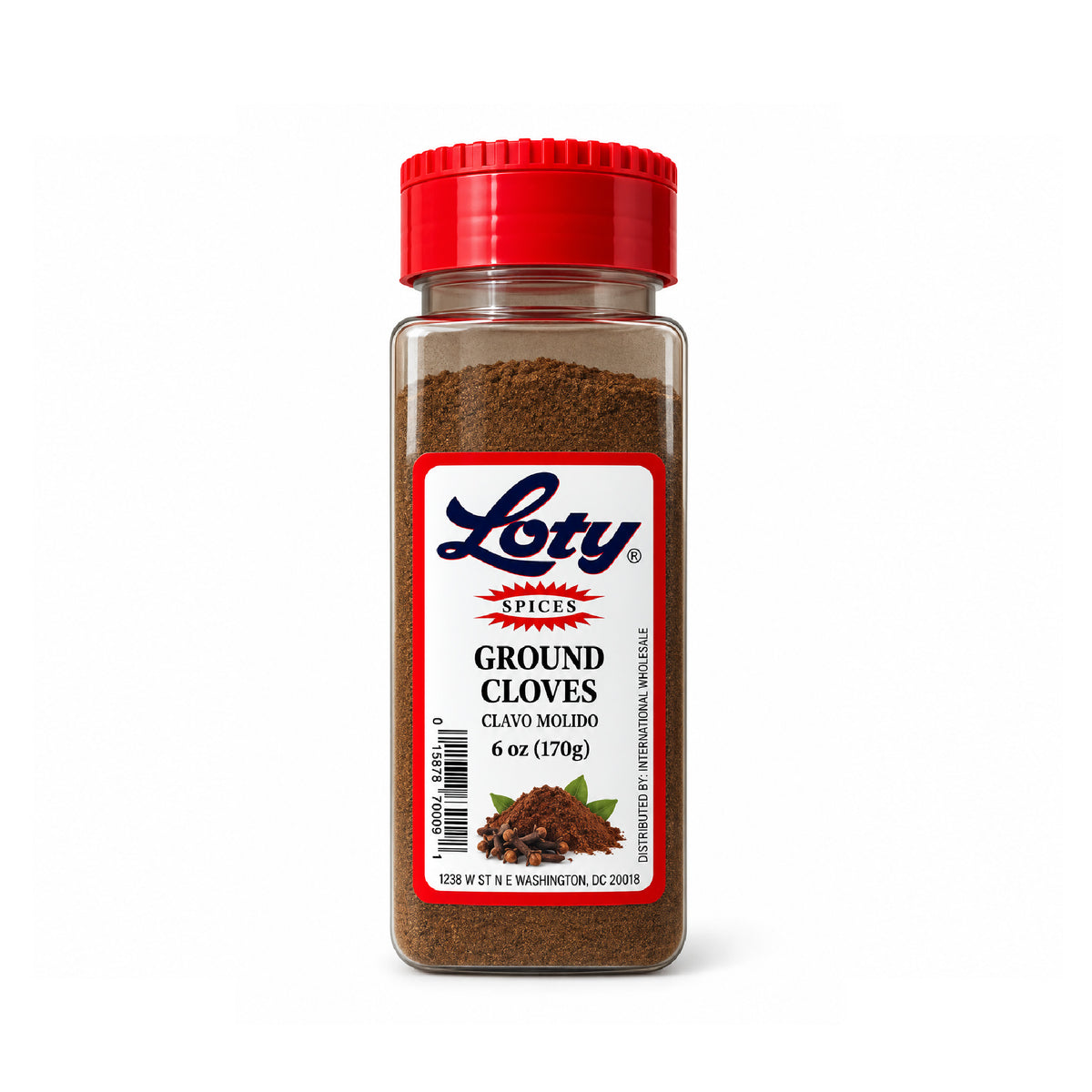 LOTY® Ground Cloves (Clavo Molido) – 6 oz