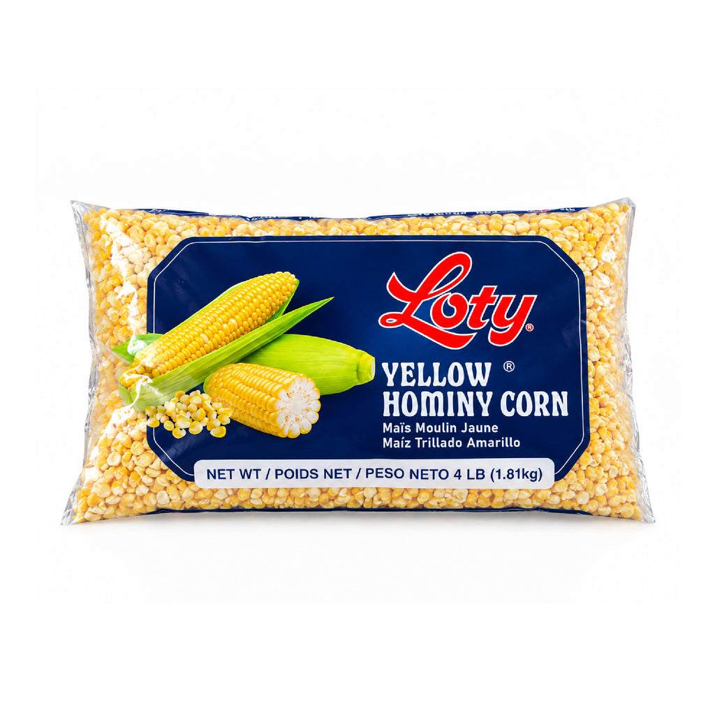 Yellow Hominy Corn 4 lb